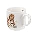 mrliance Between Friends (Squirrel) Fine Bone China Single Mug, Multi Coloured, 8 x 12 x 8 cm