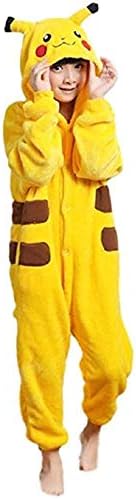 Red Dot Boutique 517 - Anime Unisex Pajama Pikachu Cosplay Costume Adult Kid