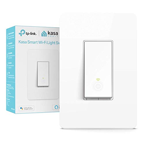 Kasa Smart Light Switch By TPLink,Single Pole,Needs Neutral Wire,2