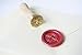 UNIQOOO Arts & Crafts Vintage Brass Star Compass Cross Wax Seal Stamp- Great for Embellishment of Envelopes, Invitations, Wine Packages - Christmas Gift Ideas for Friends or Family Members