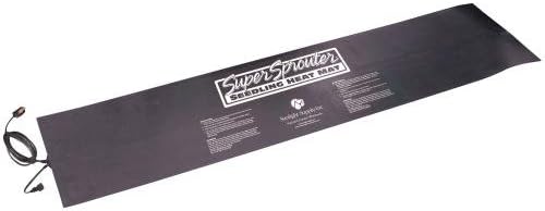 Super Sprouter 2 Tray Seedling Heat Mat Daisy-Chainable 12 in x 48 in