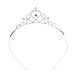Wedding Party Children Flower Girl Crystal Rhinestones Crown Headband Tiara