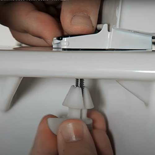 Kohler 1236365 Toilet Seat Hardware Kit Bumpers, Mounting Nuts and