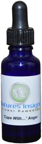 Natures Insight 'Cope with' Anger Flower Remedy (Bach Flower Essences)