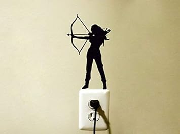 Archery Fabric Wall Decal Bow And Arrow Wall Sticker Amazon In