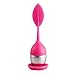 Loose Leaf Tea Infuser - Silicone Handle Tea Infuser Stainless Steel Strainer for Tea Pot, Mug - Loose Tea Steeper - Tea Diffuser for Loose Tea, Fennel Tea, Herbal Tea 3 Set - Orange/Pink/Yellow