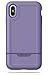 Encased iPhone Xs Max Case Purple (Rebel Armor) Military Grade Protective Heavy Duty Cover