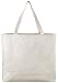 Reusable Canvas Bag - Decorate the Blank Tote Bag with Your Own Custom Design. Double Stitched with Two Sturdy Shoulder Straps. Great Arts and Crafts Project. Made in USA