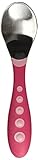 Gerber Graduates Kiddy Cutlery Spoons, Pink/Light Pink, 3 Count