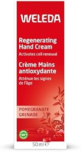 Weleda Pomegranate Regenerating Hand Cream 50ml Organic Shea Butter Anti Aging view 2