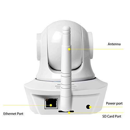 JOOAN WiFi Security Camera IP Inddor Home Camera Wireless with Two-Way Audio Night Vision 720P Camera for Pet Baby Monitor - Thumbnail 2