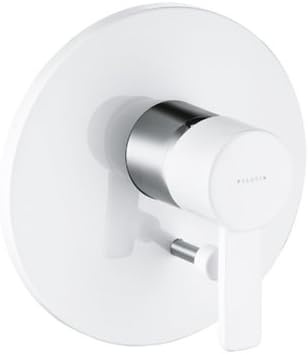 KLUDI ZENTA concealed Bathtub faucet-STM trim set chrome / white 386609175