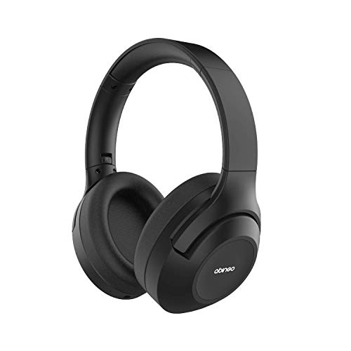 abingo Smart Active Noise Canceling Headphones Good Bass, Wireless ANC
