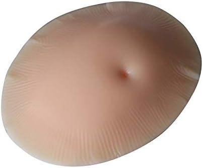 Robincure Simulation Month Cloth Bag Style Soft Silicone Fake Pregnancy Belly Bump Tummy