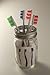 Mason Jar with Frog Lid Insert Regular Mouth 16 Oz Bundle (clear jar silver band)