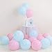 LOKMAN 100Pcs 10 Inch Pastel Blue Party Balloons for Wedding, Baby Shower, Girls Birthday Party Decoration. 10 Inch