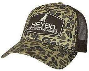 Heybo Outdoors Club Series-Lab Old School Camo Adjustable Mesh Back Hat