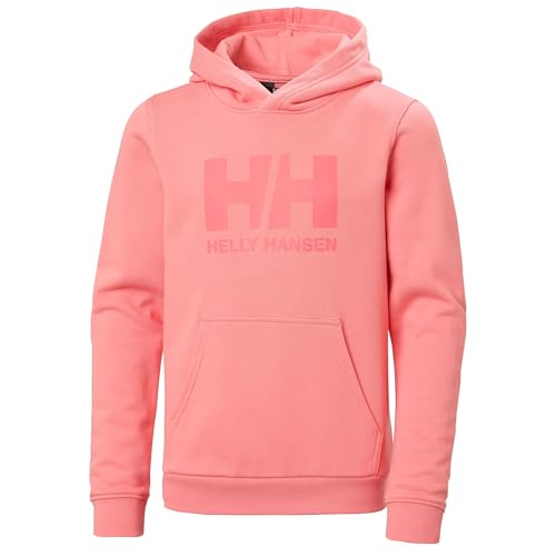 Felpa con Il Logo JR HH Junior Unisex, Mandorla Corallo, 164