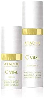 C Vital Biological Triple-Antioxidant Night Protector: SERUM (Pure Vitamine C) + ACTIVE FLUID (Lipoic Acid + Vitamine E)