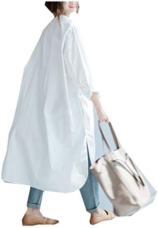 kaerdiya(ケルディヤ)レディースファッション通販サイドスリットスタンドカラーシャツワンピース(ロングワンピース 長袖 ロング丈 ）zzz04