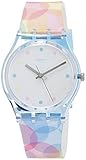 Swatch Men's Quartz Watch with Silicone Strap, Multicolour, 20 (Model: GS159)