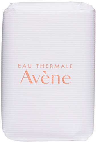 Eau Thermale Avene Trixera Nutrition Cold Cream Ultra-Rich Cleansing Bar, Soap-Free, Hypoallergenic, Non-Comedogenic, 3.5 oz.