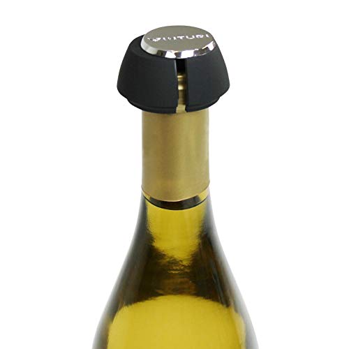 Vinturi V9041 Attractive and Durable Soft-grip Wine Foil Cutter for Wine Bottles, Black