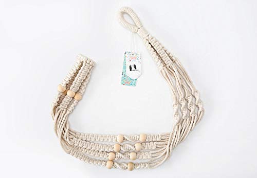 image for Mkono Macrame Plant Hangers Indoor Hanging Planter Basket Flower Pot H