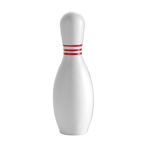 eBuyGB Anti Stress Reliever Ball Squeezy Toy Hand Exercise - Great for Relieving Stress and Tension (Bowling Pin)