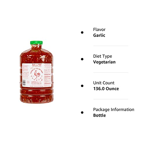 Huy Fong Chili Garlic Sauce, 8.50 Pound ,Garlic,136.0 Ounce Pricepulse