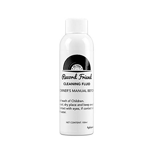 Vinyl Record Cleaning Solution - 150ml (5.1oz) Refill Bottle for Use with Big Fudge Record Friend | Keep Your Collection Sounding Fresh As Ever!