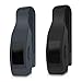 kwmobile 2X Clip Holders Compatible with Fitbit Inspire/Inspire HR - Clip-On Holder Replacement Set - Black/Grey