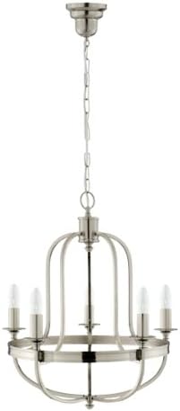 Ex John Lewis Warwick Ceiling Light Nickel 5 Arm Amazon Co Uk