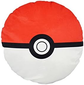 Seaich Pokemon Throw Pillows, Plush 13 inch pillows, Pikachu, Pokeball, Master Pokeball (Pokeball)