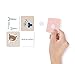 Heze 1000 pcs (500 Pair Sets) 20mm Diameter Sticky Back Coins Hook & Loop Self Adhesive Dots Tapes (Black)