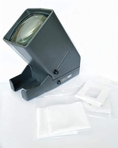 Medalight Portable 35mm Film LED Slide and Negative Viewer with Six Slide Mounts and Two Lens Cleaning Cloth