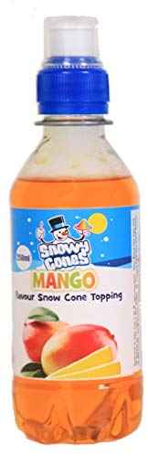 Snowycones | Syrup for Snow Cones and Shaved Ice | Not Slush | 250 ml, Mango