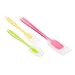 AreaJD 3-Piece Full Silicone FDA-approved Heat Resistant Nonstick Kitchen Spatulas with comfortable wide handle