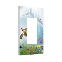 Pznen Underwater Sea Ocean Rocker Switch Plate