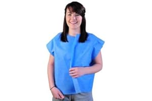 DISPOSABLEGOWNS Disposable Mammography Exam Cape - Made in The USA (LG/XL)