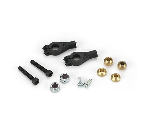 Du-Bro 2141 Long E/Z Adjust Ball Link For 4-40 Rods With Hardware, 4-40 x 5/8