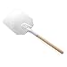 New Star Foodservice 50219 Aluminum Pizza Peel, Wooden Handle, 9 x 11 inch Blade, 26 inch overall primary