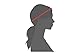 Nike Skinny Hairbands 8 Pack OSFM LT Crimson/Dark Cayenne/Bright Melon, Lt Crimson/Dark Cayenne/Bright Melon