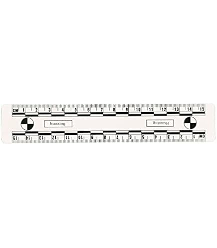 Reversiable L-Shaped Reference Scales(Black White), Photo Evidence PVC ...