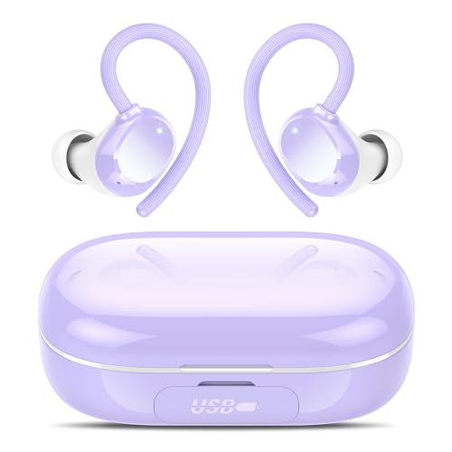 Lekaby Bluetooth Kopfhörer Sport, 2026 Neue Kopfhörer Kabellos Bluetooth 5.3 mit ENC Mikrofon, 128 Stunden HiFi Stereo In Ear, IPX7 wasserdichte Ohrhö