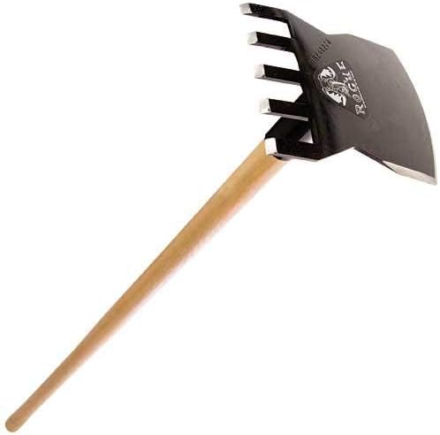 Amazon.com : Prohoe Hoe/Rake - 7 Inch Blade, 54 Inch Handle : Garden ...