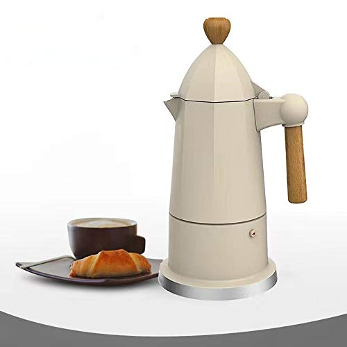 Lwieui Espressokocher Haushaltskaffeekanne Kaffee Geräte Handkaffeekanne Elektroherd Espressokaffeekanne Stovetop… – Bild 7