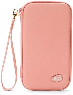 WXLAA Mulit-Purpose Travel Wristlet Wallet Passport Holder Waterproof Ticket Holder Credit ID Card Cash Coins Organiser Hard Case
