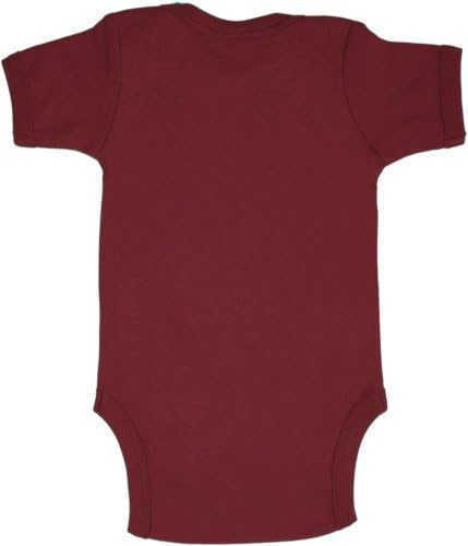 burgundy baby shirt