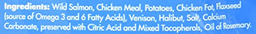 BLUE Wilderness Grain Free Denali Biscuits with Wild Salmon, Venison, & Halibut Dog Treats 8-oz